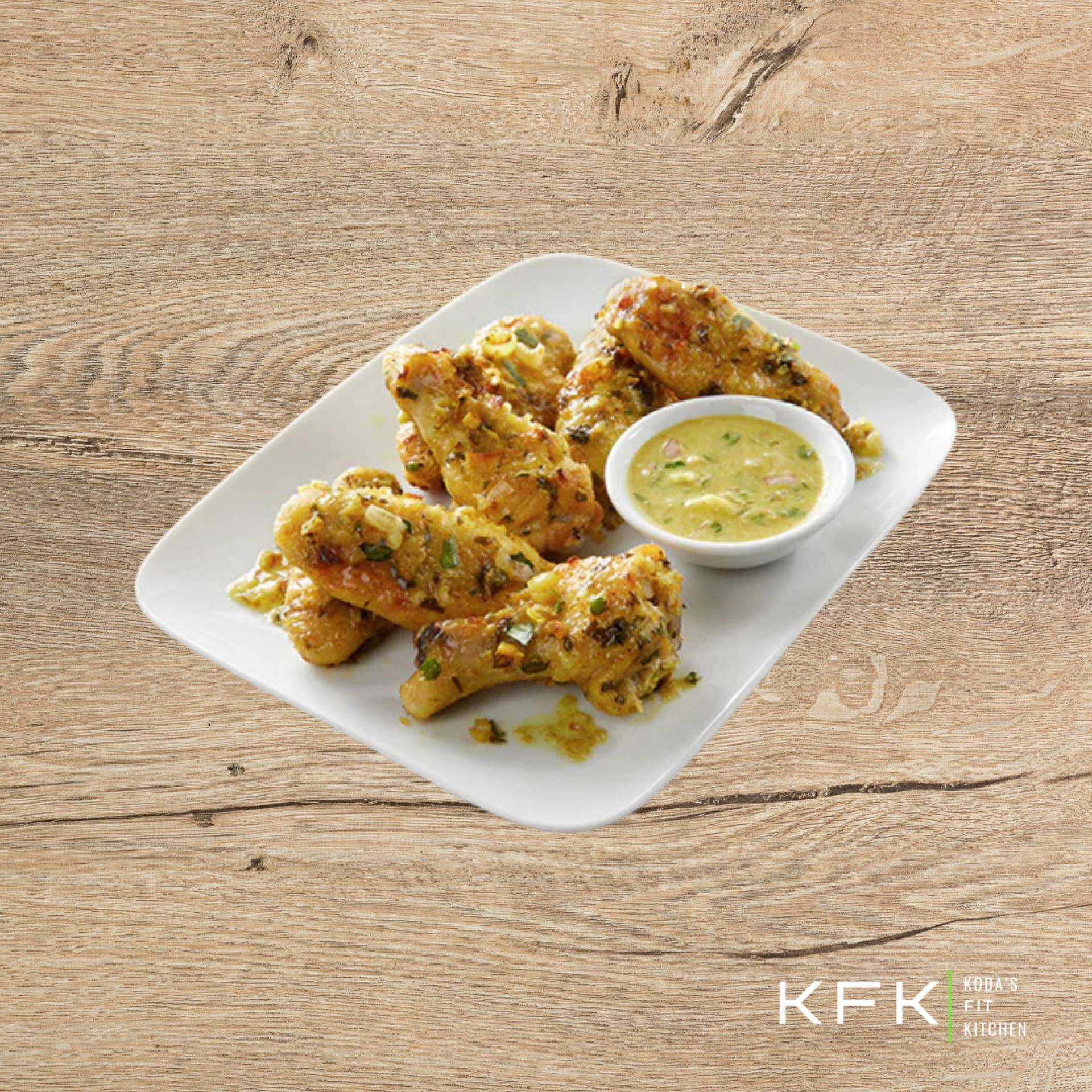 Coconut Curry Chicken Wings