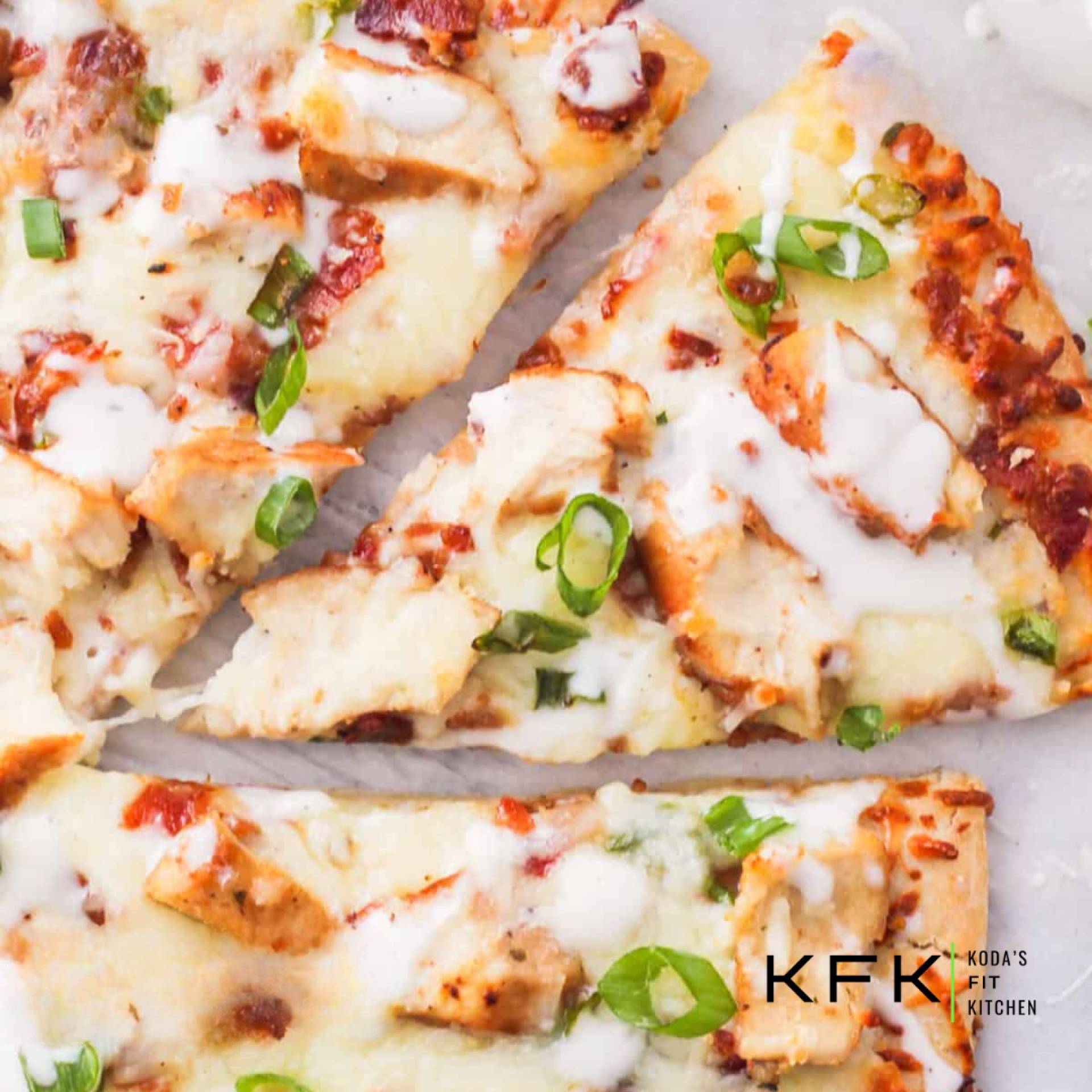 ProDough: Chicken Bacon Ranch Pizza