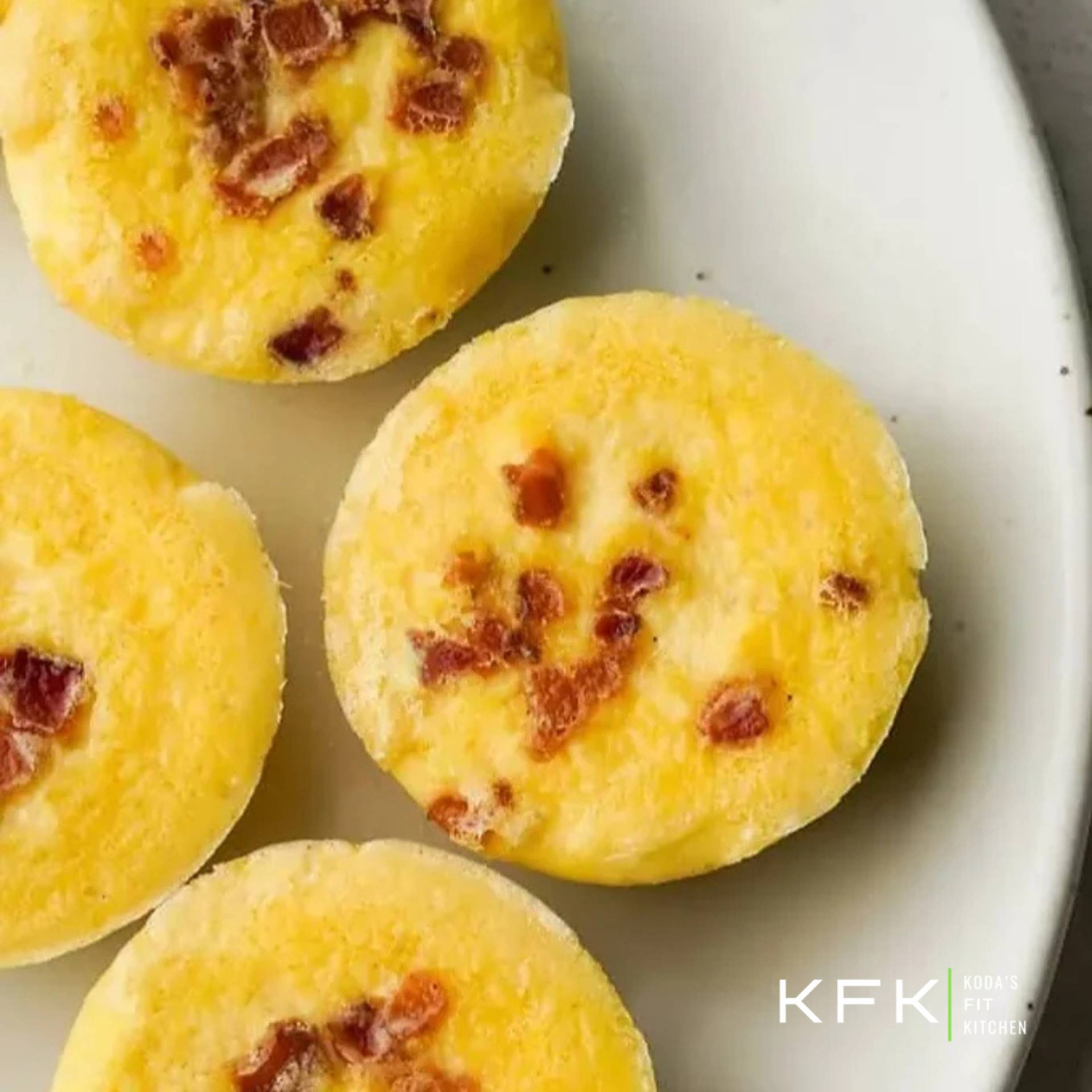 Egg Bites: Bacon & Gouda