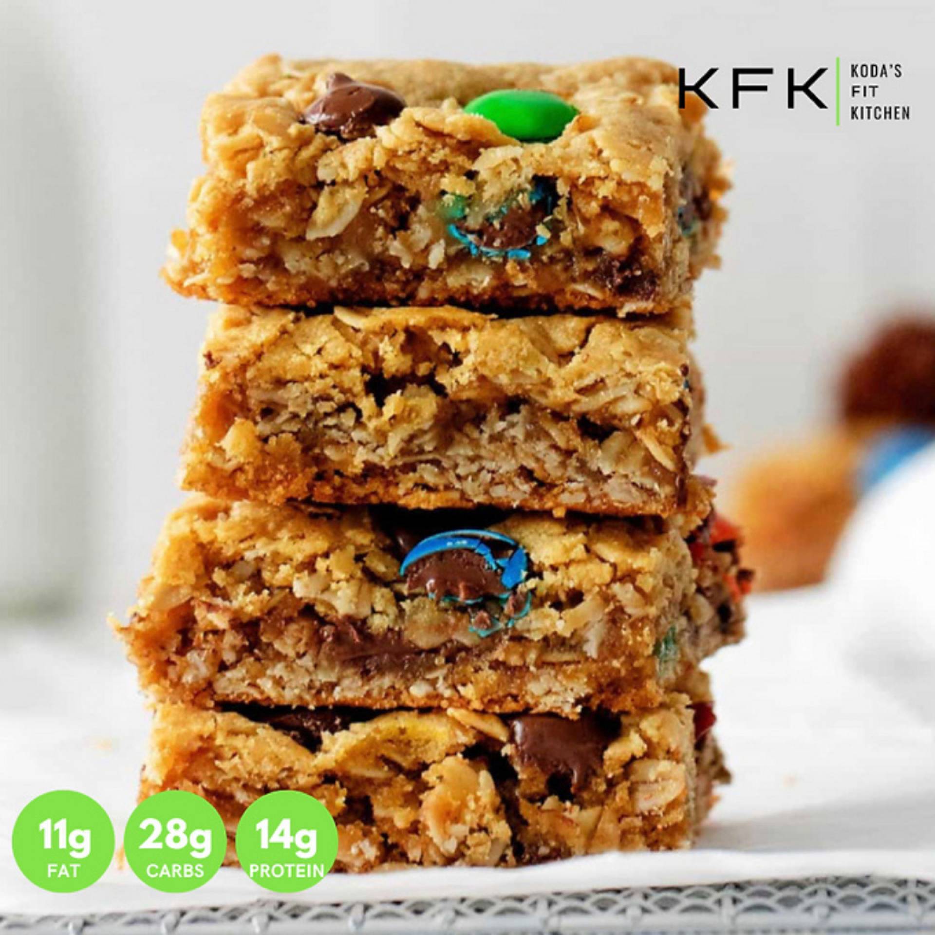 Monster Cookie Protein Bars