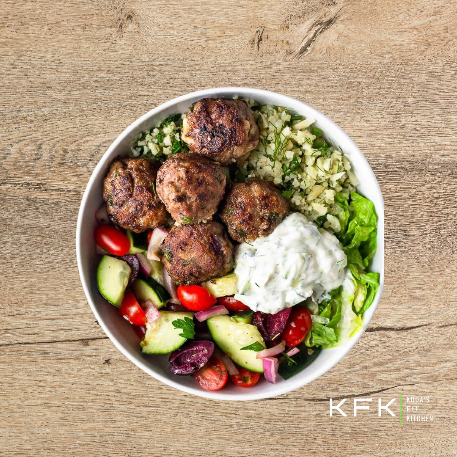 Gyro Meatball Bowl